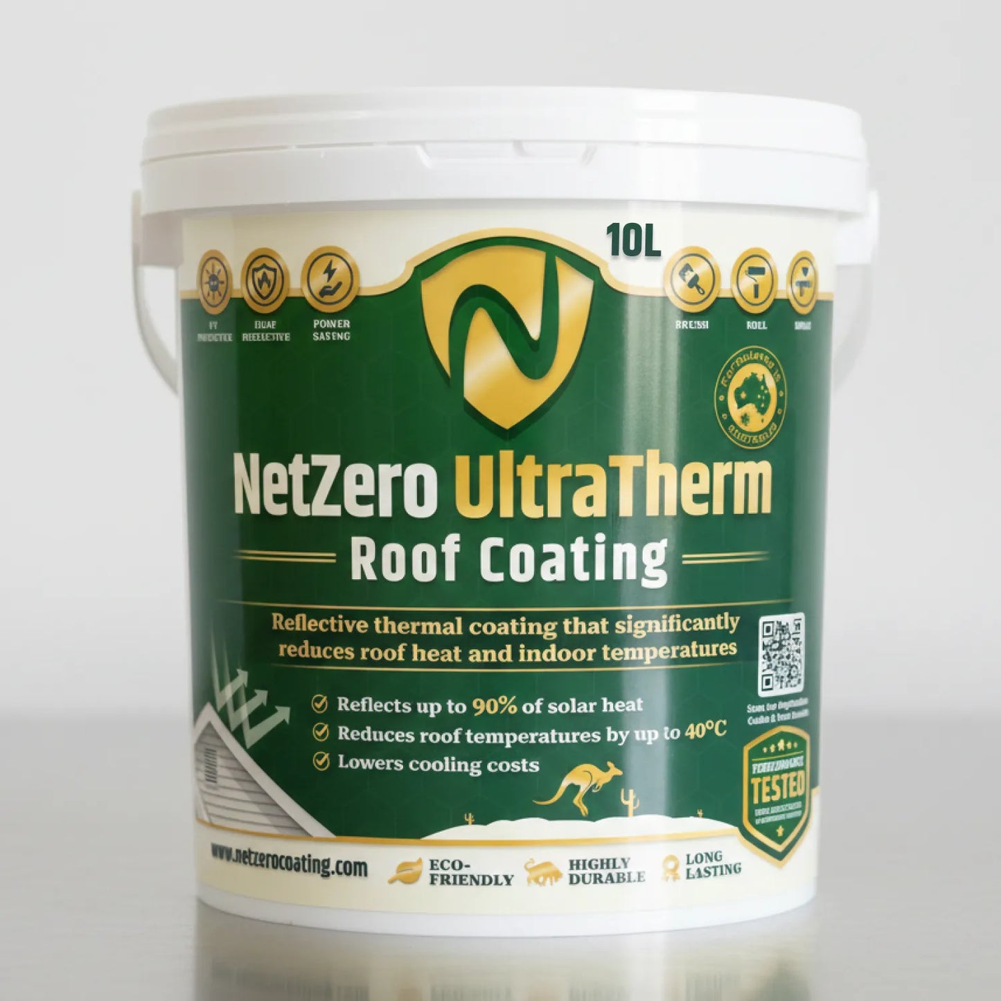 NetZero UltraTherm Roof Coating